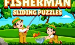 Fisherman Sliding Puzzles image