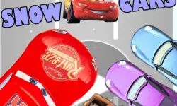 Cars Snowy Road image