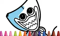 Huggy Coloring image