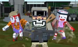 Pixel multiplayer survival zombie image