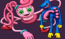 Mommy Stikman Vs Huggy Wuggy image