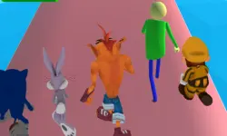 Fun Race 3D - Crash Bandicoot image
