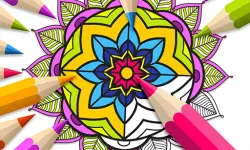 Mandala Coloring Book image