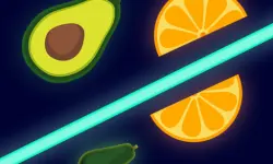 laser fruits slice image