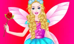 Barbie Angel Dress up image