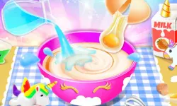 Little Princess Unicorn Cake Make image