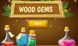 Wood Gems Bubble Shooter image