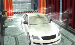 Modern Sports Car Wash 3D image