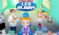 Baby Hazel Leg Injury image