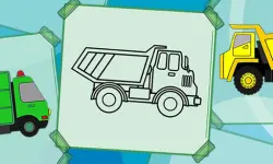 Truck Coloring Book image