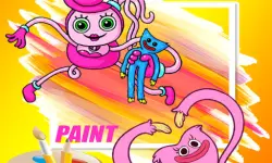 Huggy Wuggy Coloring image