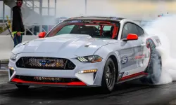 Drifting Mustang Jet Puzzle image