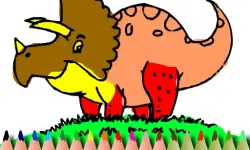 BTS Dinosaur Coloring Book image