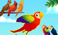 Flappy color birds image