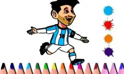 BTS Messi Coloring Book image
