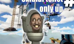 Only UP Skibidi toilet image