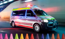 Ambulance Coloring image