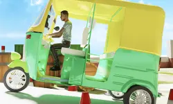 Tuk Tuk Rikshaw Parking image