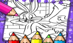 Bugs Bunny Coloring Book image