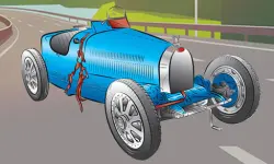 Vintage Cool Cars Memory image