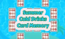 Summer Cold Drinks Card Memory image