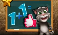 Talking Tom Math Test image