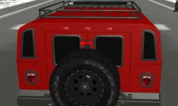 Snow Plow Jeep Driving image