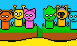 Sprunki Lava Escape 2Player image