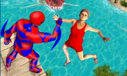 Superhero Police Speed Hero:Rescue Mission image