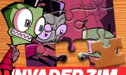 Invader Zim Enter the Florpus Jigsaw Puzzle image