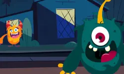 Funny Monster Jigsaw image