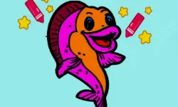 Easy To Paint GoldFish image