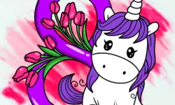 March Coloring Book image