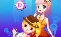 Mermaid Princess Dress Up Salon image
