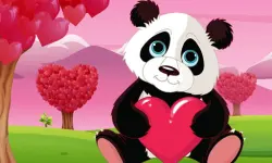 Sweet Valentine Pets Jigsaw image