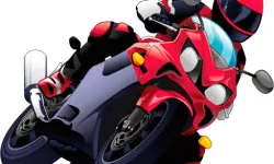 Cartoon Motorcycles Puzzle image