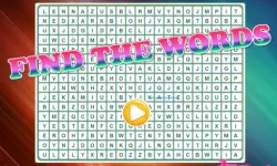 FIND THE WORDS image