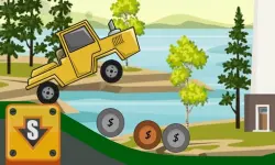Hill Climb Tractor 2D image