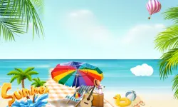 Summer Beach Slide image