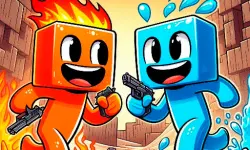 Fire and Water Blockman image