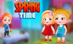 Baby Hazel Spring Time image