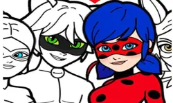 LadyBug Coloring Book With Magic Pen image
