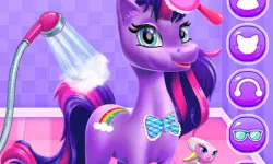 Magical Unicorn Grooming World image
