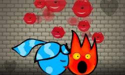 Fireboy and Watergirl Kiss image