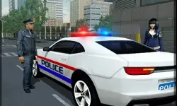 American Fast Police Car Driving Game 3D image