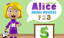 World of Alice Animal Numbers image