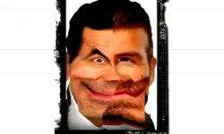 Funny Mr Bean Face HTML5 image