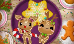 Christmas Gingerbread - Color Me image