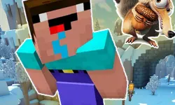 Noob Parkour : Snow Age image