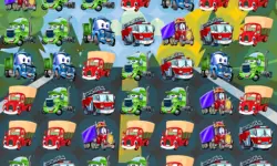 Cartoon Trucks Match 3 image